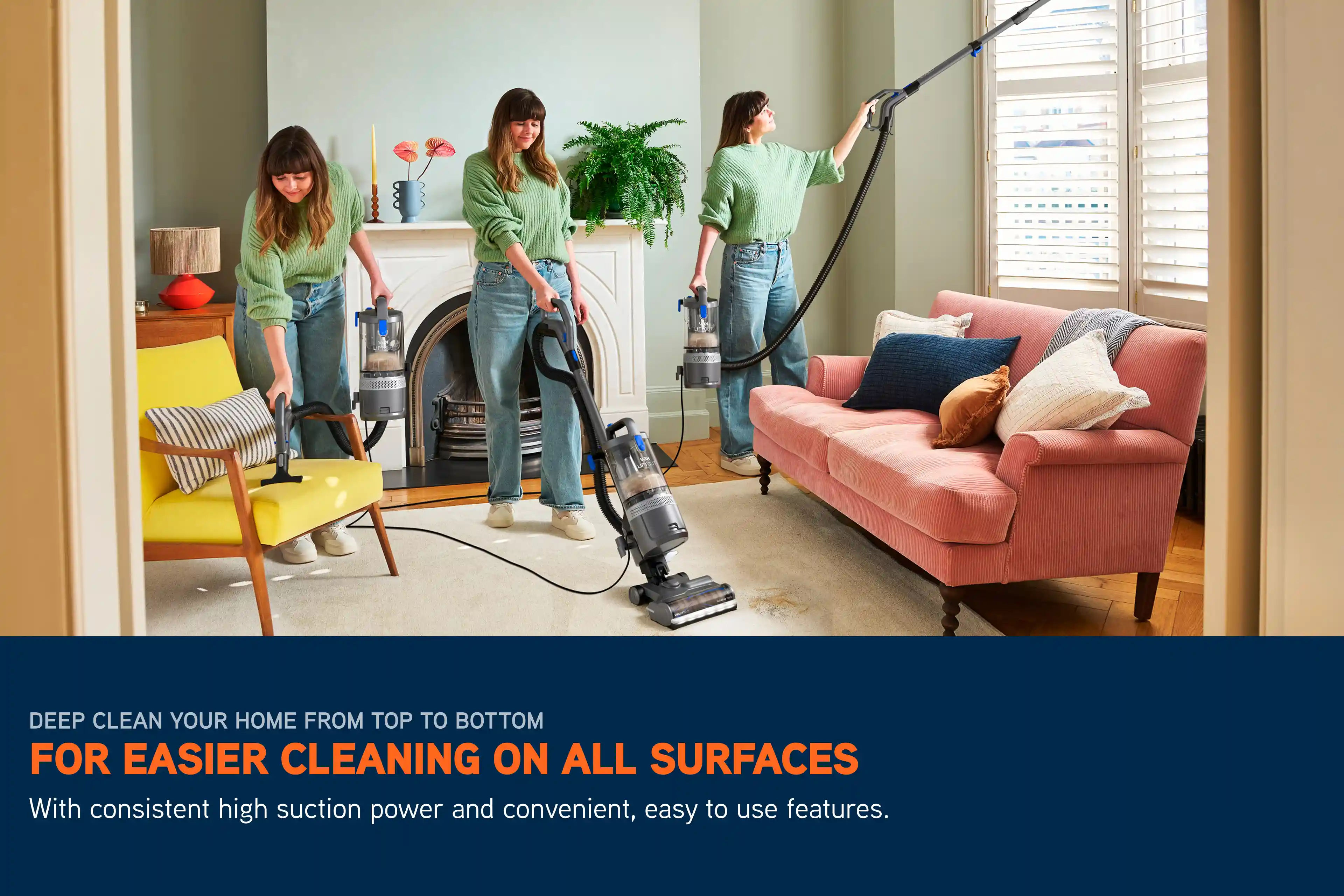 VAX LiftOut Pet Corded Upright Vacuum Cleaner